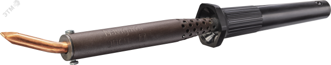 Паяльник пластиковая ручка клин изогнутый NSE-Pes02-100W-СI