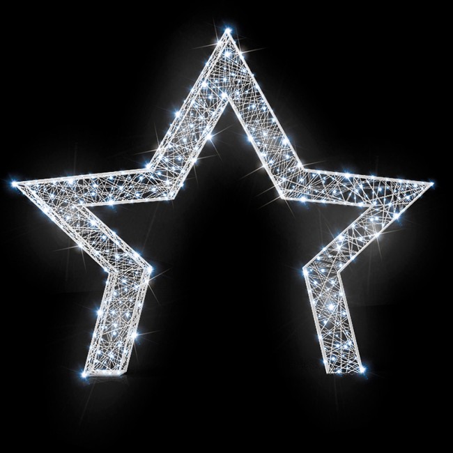 Декоративная арка Алмазная звезда 400 см