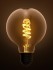 Лампа светодиодная «Винтаж» золотистая G95 (со спиралью), 4 Вт, 230 В, 2700 К, E27 (шар) TDM