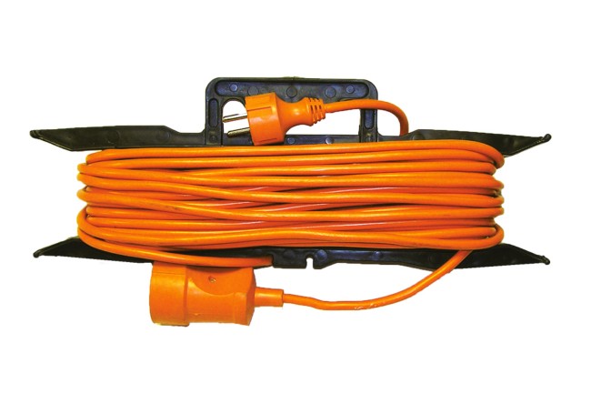 Удлинитель-шнур силовой на рамке УШ16 TDM (штепс. гнездо, 10м ПВС 3х1,5)