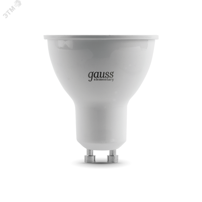 Лампа светодиодная LED 5,5 Вт 430 Лм 3000К теплая GU10 MR16 Elementary Gauss