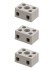 Керамический блок зажимов 10 Ампер 2 пары контактов с крепежным отверстием TDM