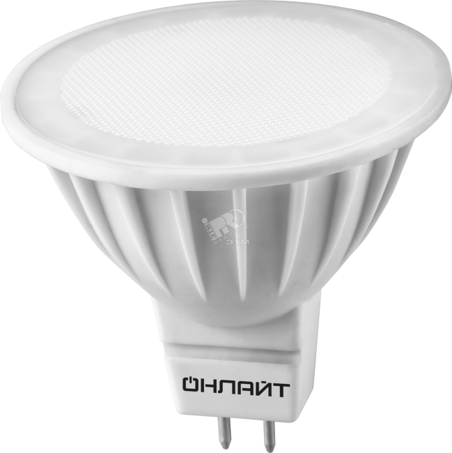 Лампа светодиодная LED 7вт 230в GU5.3 белый ОНЛАЙТ