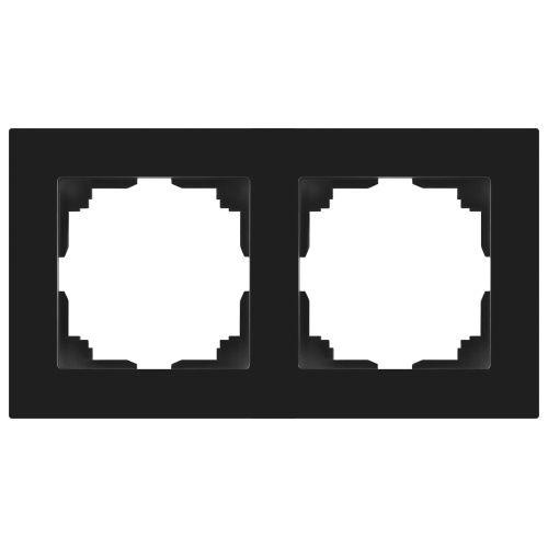 Рамка 2-м СП Accent 6-502-05 антрацит Intro Б0063760 Рамка 2-м СП Accent 6-502-05 антрацит Intro Б0063760