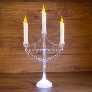 Фигура на подставке Подсвечник со свечками 50 см Фигура на подставке Подсвечник со свечками 50 см