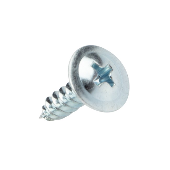 Саморез с прессшайбой ПШС острый 4,2х16, пакет (1000 шт/уп) KRANZ