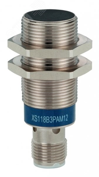 Датчик индуктивный М18 1НО зона чувствительности 8мм XS618B1MAU20