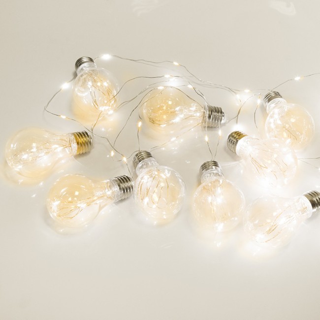 Гирлянда светодиодная Ретро-лампы , 3 м, ТЕПЛЫЙ БЕЛЫЙ Гирлянда светодиодная Ретро-лампы , 3 м, ТЕПЛЫЙ БЕЛЫЙ