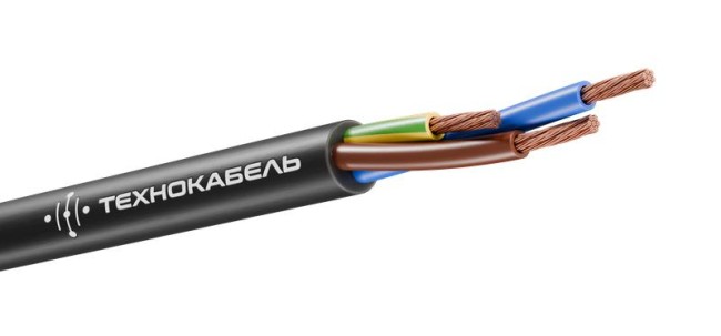 Провод ПВС 3х1.5 (2х1.5+1х1.5) 380В Ч (бухта) (м) Технокабель 00-00148759 Провод ПВС 3х1.5 (2х1.5+1х1.5) 380В Ч (бухта) (м) Технокабель 00-00148759