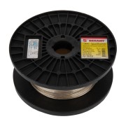 Трос стальной в ПВХ оплетке d=2,0 мм, прозрачный (бухта 200 м) REXANT