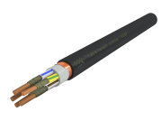 Кабель силовой ВВГЭнг(А)-FRLS 5х6.0 ок(N.PE)-0.66 Ч. бар
