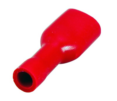 Клемма плоская полностью изолированная РППи-м 1.5-(6.3)/РпИмп 1,25-250 гнездо 6.6 мм 0.5-1.5 мм² REXANT