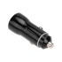 Автозарядка в прикуриватель АЗУ USB-A (QC 3.0)+USB-C (PD), 38Вт черная REXANT