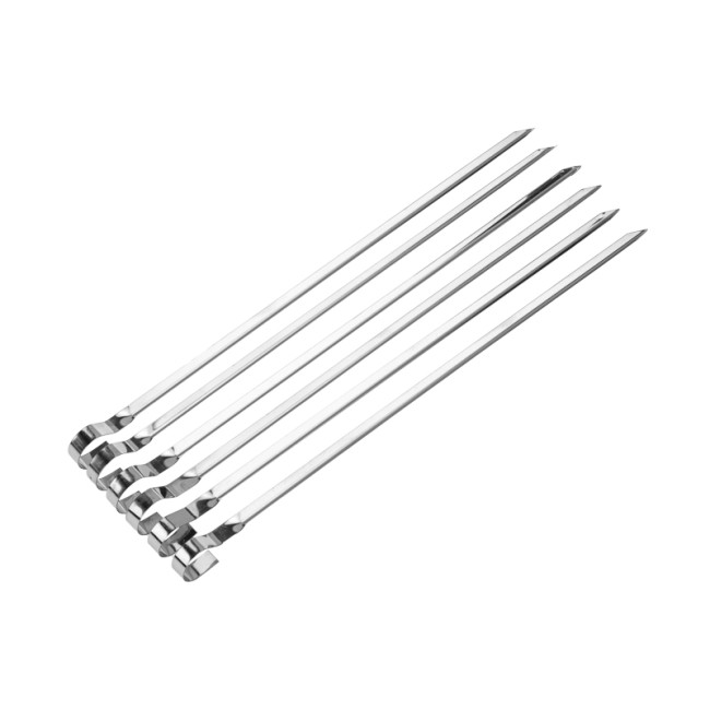 Мангал сборный походный 350х250х350мм, с 6 шампурами, в гофрированной картонной коробке, СОКОЛ