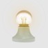 Лампа шар Е27 6 LED Ø45мм - ТЕПЛЫЙ БЕЛЫЙ, прозрачная колба, эффект лампы накаливания