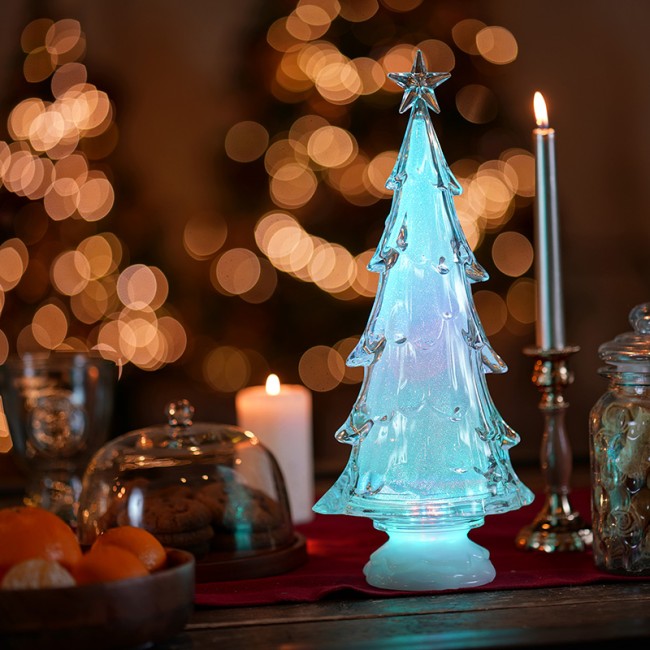 Фигура на подставке Елочка со звездой 37 см Фигура на подставке Елочка со звездой 37 см