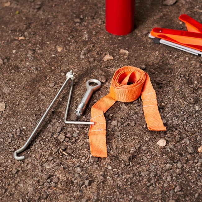 Трос буксировочный REXANT 2.5 т, 5 м, с двумя петлями Трос буксировочный REXANT 2.5 т, 5 м, с двумя петлями