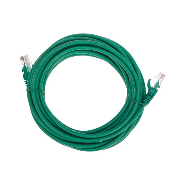 Патч-корд U/UTP, CAT 5e, RJ45-RJ45, 26AWG, LSZH, зеленый, 5м  REXANT