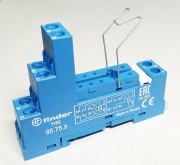 Розетка с винт. клеммами (с зажимной клетью) для реле 40.51 40.52 40.61 40.62 модули 99.01 в комплекте металлич. клипса 095.71 син. FINDER 95759SMA Розетка с винт. клеммами (с зажимной клетью) для реле 40.51 40.52 40.61 40.62 модули 99.01 в комплекте металлич. клипса 095.71 син. FINDER 95759SMA