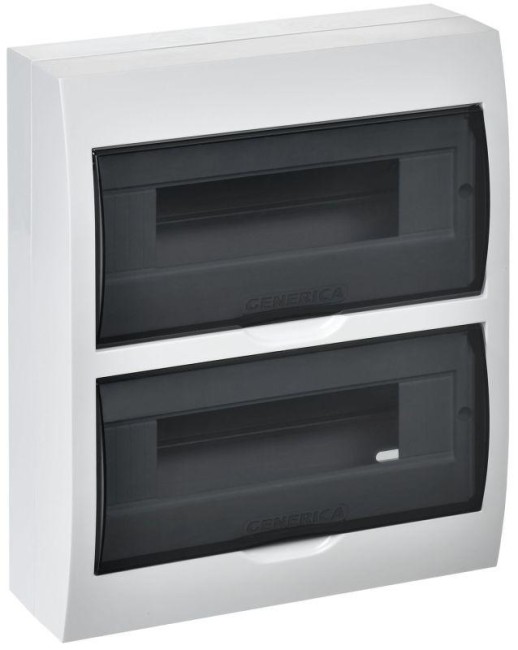 Бокс ЩРН-П-24 мод. навесной пластик IP41 GENERICA MKP12-N-24-41-G Бокс ЩРН-П-24 мод. навесной пластик IP41 GENERICA MKP12-N-24-41-G
