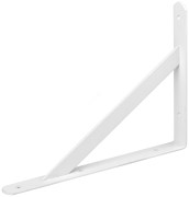 Уголок-кронштейн усиленный белый 400х280 мм Уголок-кронштейн усиленный белый 400х280 мм