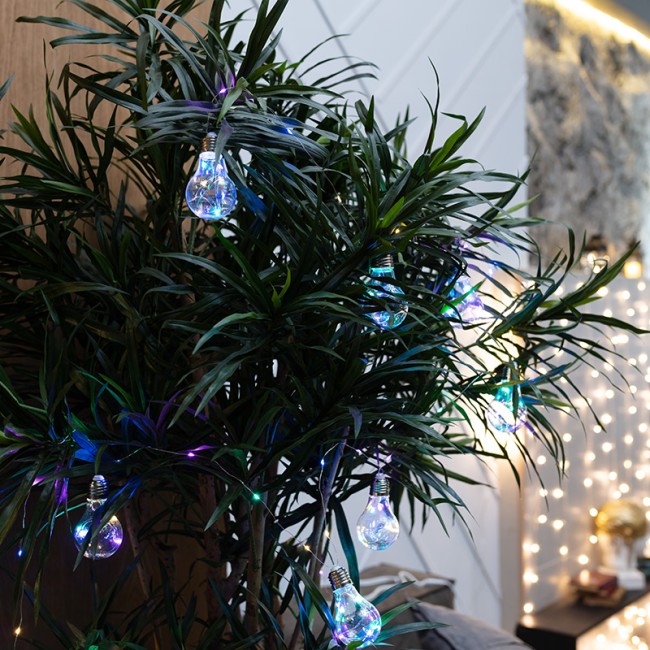 Гирлянда светодиодная Ретро-лампы, 3 м, Мультиколор Гирлянда светодиодная Ретро-лампы, 3 м, Мультиколор