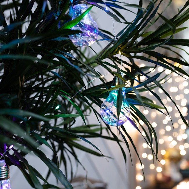 Гирлянда светодиодная Ретро-лампы, 3 м, Мультиколор Гирлянда светодиодная Ретро-лампы, 3 м, Мультиколор