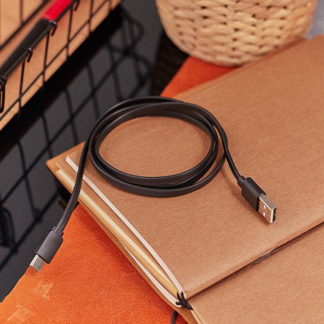 Кабель USB-Type-C/2,4A/PVC/flat/1m/REXANT Кабель USB-Type-C/2,4A/PVC/flat/1m/REXANT