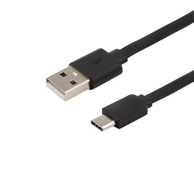 Кабель USB-Type-C/2,4A/PVC/flat/1m/REXANT Кабель USB-Type-C/2,4A/PVC/flat/1m/REXANT