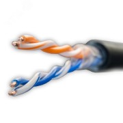 Витая пара Standard UTP 5e 2x2xAWG24 Cu PE Out. 500м SUPRLAN Витая пара Standard UTP 5e 2x2xAWG24 Cu PE Out. 500м SUPRLAN