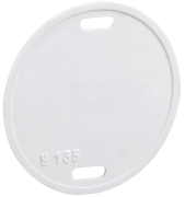 Бирка кабельная У-135 круг 55 мм Бирка кабельная У-135 круг 55 мм