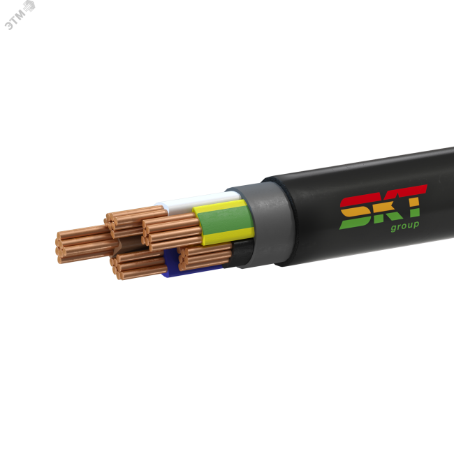 Кабель силовой ВВГнг(А)-LS 5х35 (N.PE)-1 многопроволочный