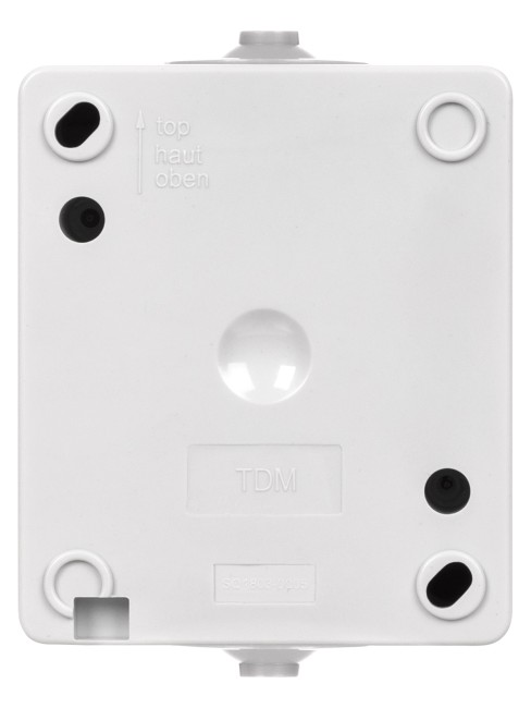 Переключатель на 2 направления 1-кл. с подсветкой открытой установки IP54 10А серый "Вуокса" TDM Переключатель на 2 направления 1-кл. с подсветкой открытой установки IP54 10А серый "Вуокса" TDM