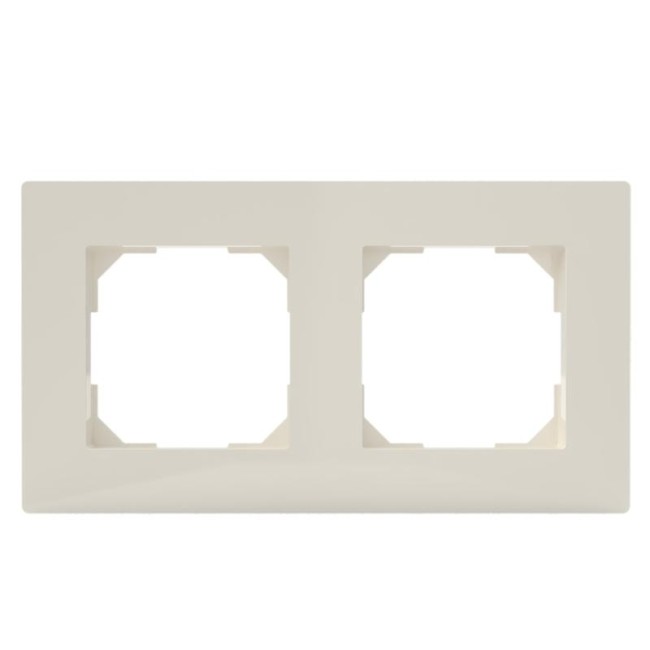 Рамка 2-м Pixel универс. беж. TOKOV ELECTRIC TKE-PX-RM2-C02