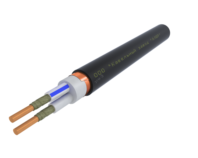 Кабель силовой ВВГЭнг(А)-FRLS 2х1.5 ок(N)-0.66 Ч. бар