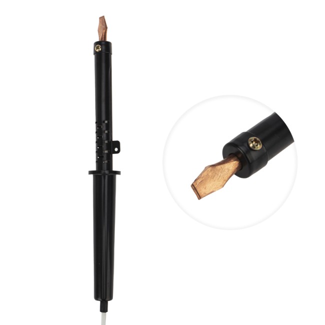 Паяльник с пластиковой ручкой, серия ЭПСН, 80Вт, 230В, пакет REXANT Паяльник с пластиковой ручкой, серия ЭПСН, 80Вт, 230В, пакет REXANT