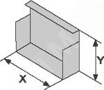 Заглушка ТС 50х50мм Заглушка ТС 50х50мм