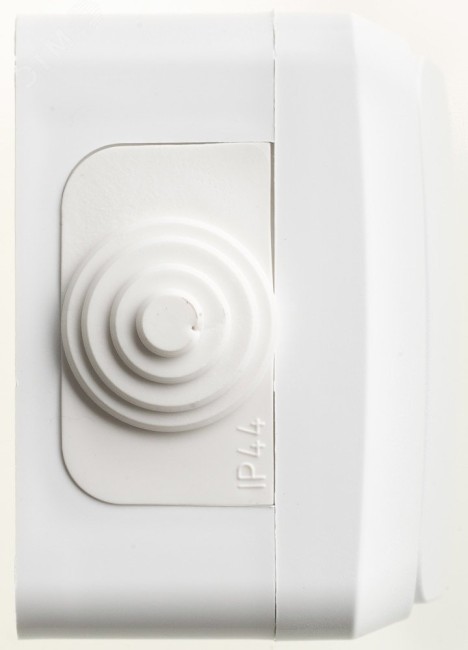 ЭТЮД Переключатель одноклавишный наружный IP44 белый схема 6