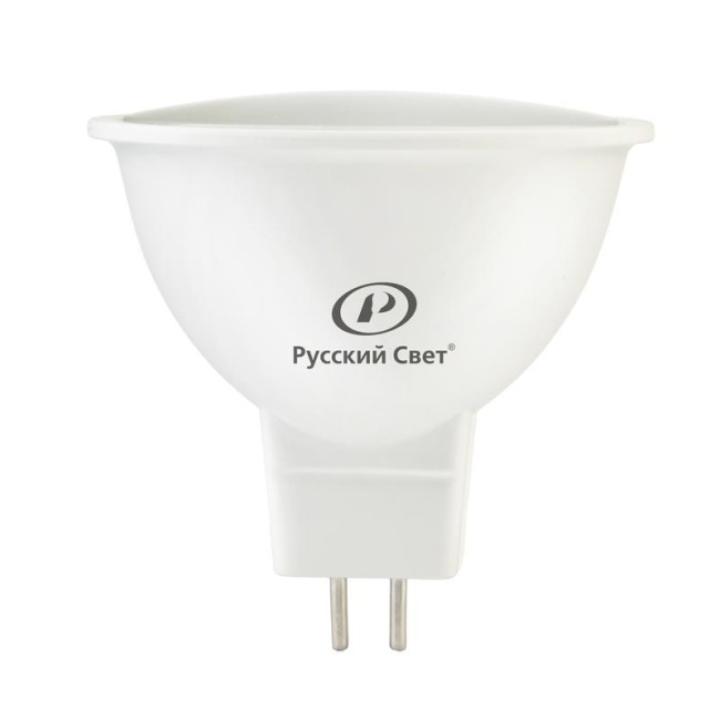 Лампа светодиодная RS GU5.3 5W 12V 6500К 5Вт 500лм Ra 90 рефлектор Русский Свет 15011345071 Лампа светодиодная RS GU5.3 5W 12V 6500К 5Вт 500лм Ra 90 рефлектор Русский Свет 15011345071