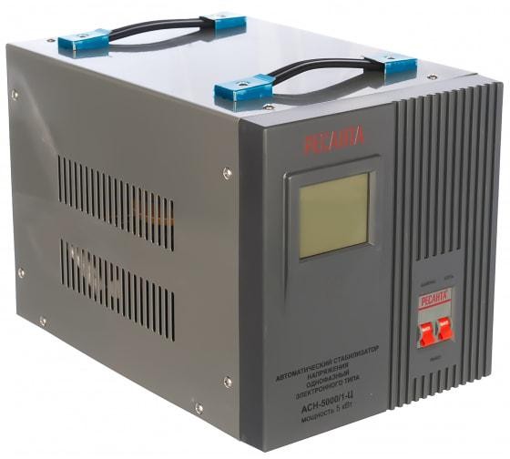 Стабилизатор напряжения АСН-5000/1-Ц 1ф 5кВт IP20 релейный Ресанта 63/6/6 Стабилизатор напряжения АСН-5000/1-Ц 1ф 5кВт IP20 релейный Ресанта 63/6/6