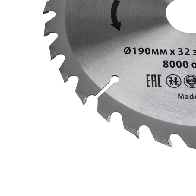 Диск пильный 190 мм х 32 зуб х 30/20 мм KRANZ Диск пильный 190 мм х 32 зуб х 30/20 мм KRANZ