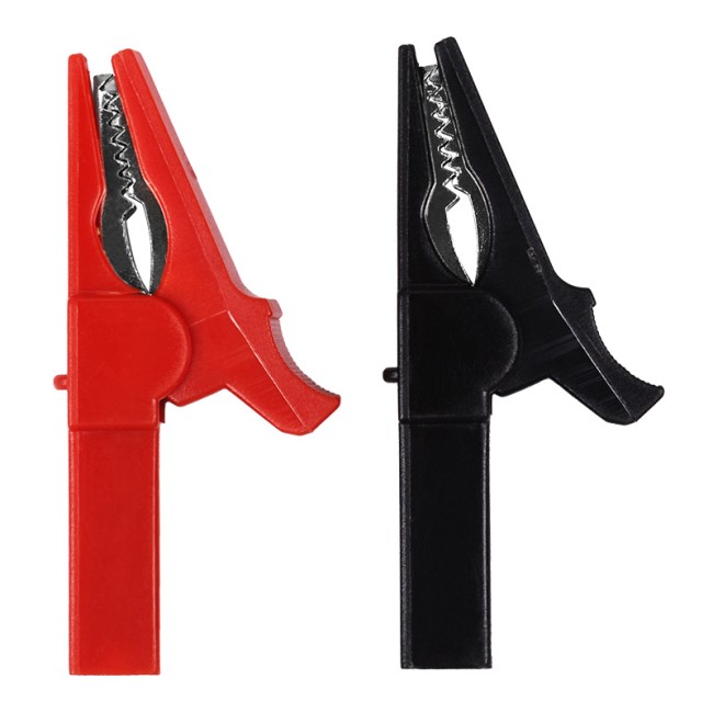 Зажим «крокодил» для тестера 15 А 53 мм гнездо «banana» REXANT