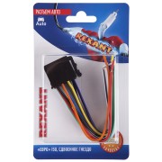 Разъем для автомагнитолы "Евро" ISO, гнездо сдвоенное, (1шт.) REXANT Разъем для автомагнитолы "Евро" ISO, гнездо сдвоенное, (1шт.) REXANT