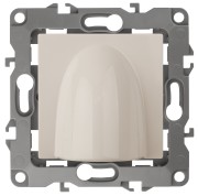 Вывод кабеля, Эра12, слоновая кость, 12-6003-02