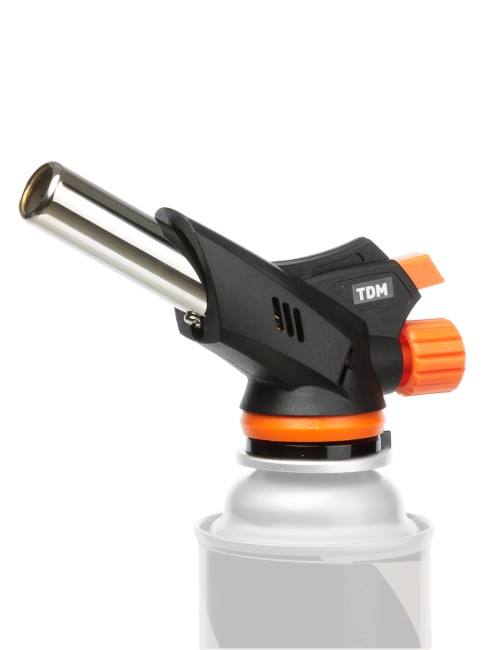 Горелка газовая, регулятор подачи, пьезоподжиг, бутан, профи, блистер, 1 шт.,"Алмаз" TDM Горелка газовая, регулятор подачи, пьезоподжиг, бутан, профи, блистер, 1 шт.,"Алмаз" TDM