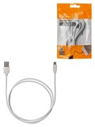 Дата-кабель, ДК 4, USB - micro USB, 1 м, белый, TDM Дата-кабель, ДК 4, USB - micro USB, 1 м, белый, TDM