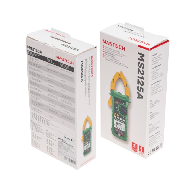 Токовые клещи MS2125A MASTECH