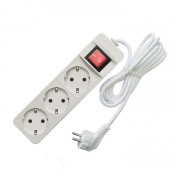 Удлинитель 3х3м с заземл. 16А IP20 3.5кВт ПВС с выкл. Союз 481S-8303 Удлинитель 3х3м с заземл. 16А IP20 3.5кВт ПВС с выкл. Союз 481S-8303