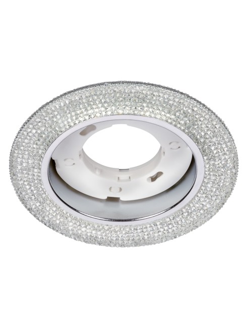 Светильник встраиваемый СВ 03-11 GX53 230В LED подсветка 5 Вт зеркальный/хром TDM