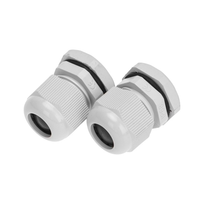 Кабельный ввод PG-13,5 (6-12мм) серый, комплект (2 шт/уп) REXANT